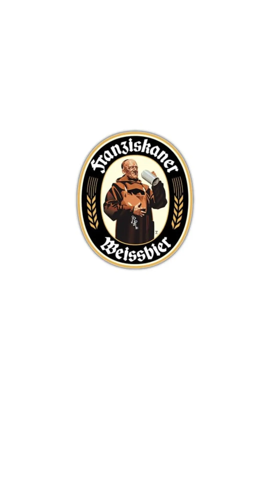 Logotipo circular de la cerveza Franziskaner