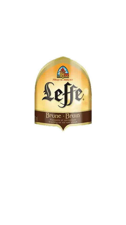 Logotipo de la cerveza Leffe Brune