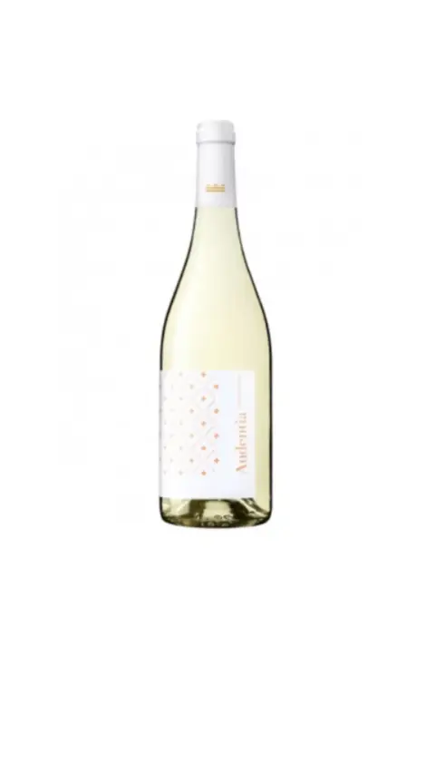 Botella de vino blanco Audentia Chardonnay